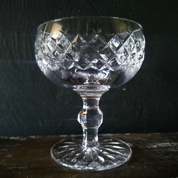 Vtg Waterford Boyne Saucer Champagne Coupe / Sherbert Coupe, Retired Waterford - Picture 2 of 6